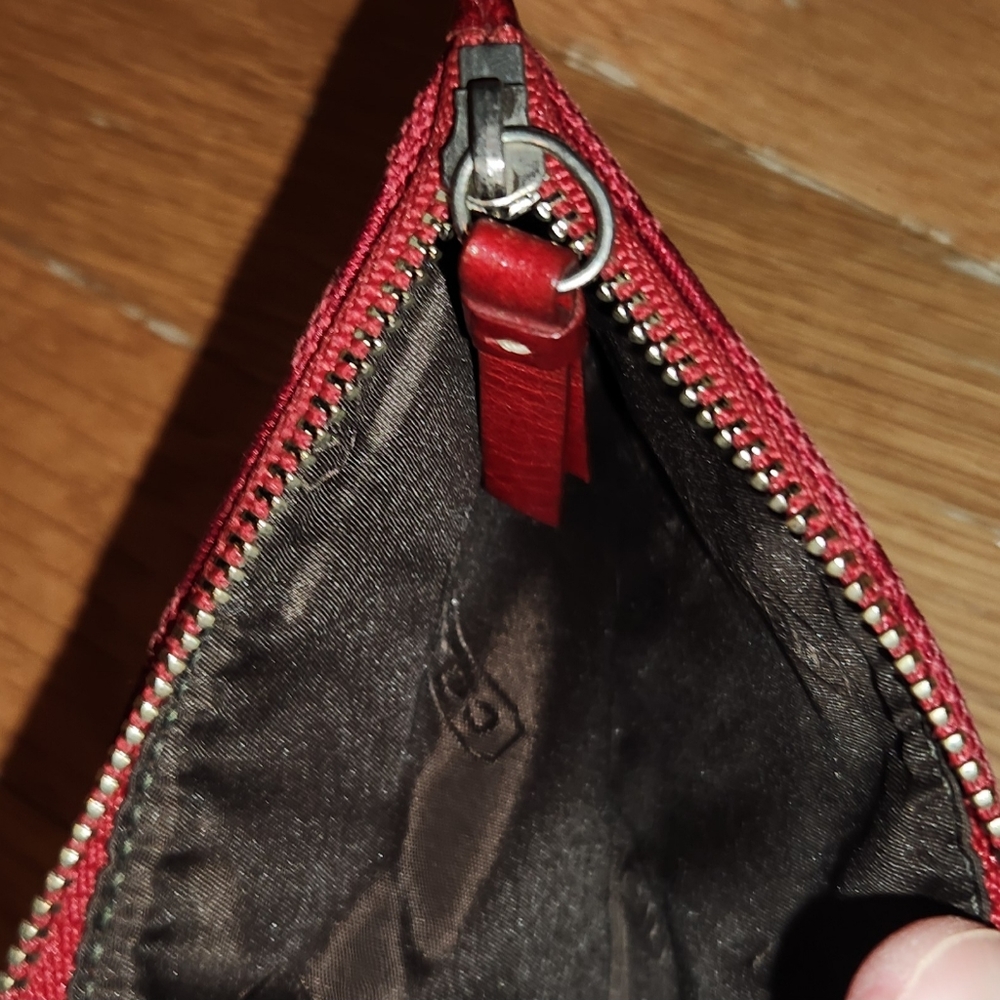 VINTAGE Coach Signature Red Mini Skinny COIN PURSE - Picture 4 of 10